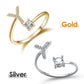 💍 50% RABATT NU! ❤️ Kärleksring med Initial – Personlig, justerbar & perfekt som en meningsfull present till dig själv eller någon du älskar ✨