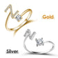 💍 50% RABATT NU! ❤️ Kärleksring med Initial – Personlig, justerbar & perfekt som en meningsfull present till dig själv eller någon du älskar ✨