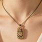 Vintage Tiny Tarot Card Necklace
