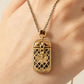 Vintage Tiny Tarot Card Necklace