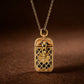 Vintage Tiny Tarot Card Necklace