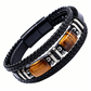🌟 50% RABATT ✨ Flätat PU-läderarmband, snygg look för män & kvinnor 💎