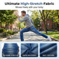 Herrjeans med hög elasticitet och dubbla sömmar