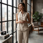👗 50% RABATT – BEGRÄNSAD TID! Women's Minimalist Sleeveless Top & Wide‑Leg Pants Set – stand collar, relaxed fit & solid color – perfekt för vardag, kontor och semester 🌸✨