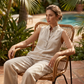 👗 50% RABATT – BEGRÄNSAD TID! Women's Minimalist Sleeveless Top & Wide‑Leg Pants Set – stand collar, relaxed fit & solid color – perfekt för vardag, kontor och semester 🌸✨