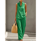 👗 50% RABATT – BEGRÄNSAD TID! Women's Minimalist Sleeveless Top & Wide‑Leg Pants Set – stand collar, relaxed fit & solid color – perfekt för vardag, kontor och semester 🌸✨