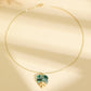 Fashion Leaf Pendant Necklace