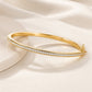 Retro armring med strass i guldton