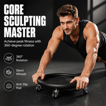 📢📢 LÄGSTA PRISET NÅGONSIN – BEGRÄNSAT ANTAL!! ⏰ Magmuskelrullande hjulskiva med knämatta – 360° coreträning, ultrastabil & professionell kvalitet – perfekt för helkroppsstyrka och core-sculpting 🏋️‍♂️💥
