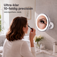 💄Tidsbegränsad 50% rabatt! 💡 10 gångers förstorande sminkspegel med LED-ljus och sugkopp