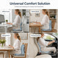 🪑 50 % RABATT NU! ✨ Ergonomisk Sittdyna i Memory Foam med Ryggstöd – Bekväm & Stödjande För Hem, Kontor & Bil