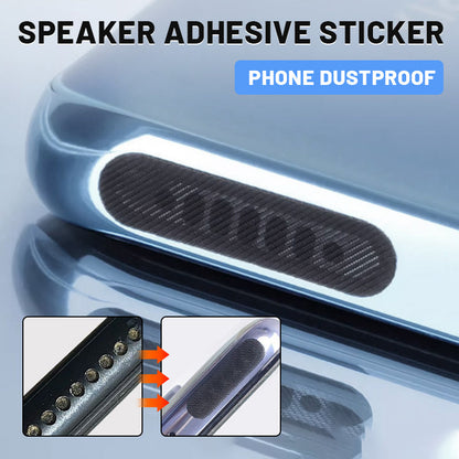 🔥1 Acheté 1 Offert✨Autocollants adhésifs anti-poussière pour haut-parleur de téléphone portable