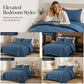 🛏️ 50 % RABATT NU! 🧵 3-delat quiltat täckeset – mjukt material, diamantsöm & allsäsongskomfort – perfekt för bekväm sömn 🌙
