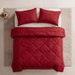 🛏️ 50 % RABATT NU! 🧵 3-delat quiltat täckeset – mjukt material, diamantsöm & allsäsongskomfort – perfekt för bekväm sömn 🌙