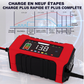 🎁 2026 Nya Ankomster 50% rabatt💥Intelligent bilbatteriladdare 12V 6A – 9 steg & pulsreparation – LCD-färgdisplay för bly-syrabatterier 🚗