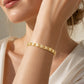 Elegant armband med hjärtformade länkar för kvinnor
