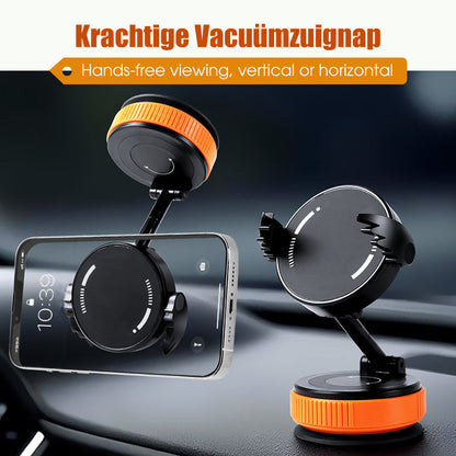 360° Draaibare Magnetische Telefoonhouder voor in de Auto