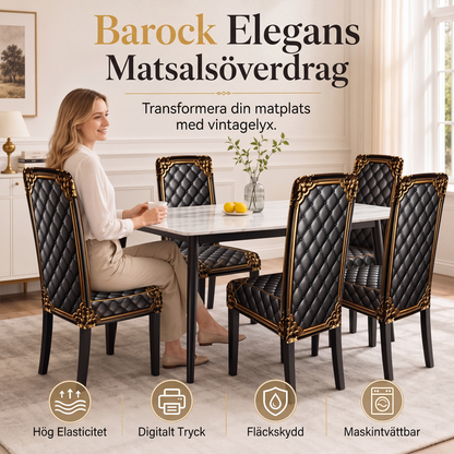📢📢50% RABATT !! ⏰Tvättbart Stretch Stolsöverdrag