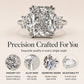 💍 BEGRÄNSAT ERBJUDANDE 50% RABATT! ✨ Elegant Fyrkantsslipad Zirkonring – Strålande Glans, Tidlös Lyx ✨