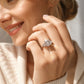 💍 BEGRÄNSAT ERBJUDANDE 50% RABATT! ✨ Elegant Fyrkantsslipad Zirkonring – Strålande Glans, Tidlös Lyx ✨