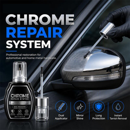 🚗 Professionell reparationspenna för krom🔧✨