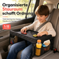 🚗 50 % RABATT NU! 🎨 Barnbord för bilresan – ergonomiskt vadderat & med kantskydd, stabilt aktivitetsbord 🧸
