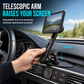🚗 Car Phone Mount Holder – CD Slot & Air Vent Mount, Adjustable Gravity Design | Secure One-Hand Access for All Smartphones