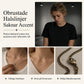 📿🖤50 % RABATT !! ✨Gothic mörk kristallpärlkedja med hängsmycke i legering med utskuren mån🌙
