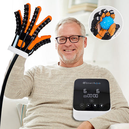 [Specialerbjudande] Set med smart träningshandske och träningsmaskin för rehabilitering av fingerböjning