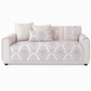 🛋️ 3D-präglat soffkuddfodral: halkfritt silikongrepp, tvättbart i maskin, högkvalitativ jacquard