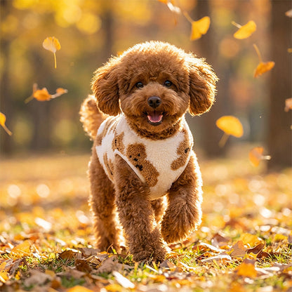 🐶 50 % RABATT NU! 🧣 Söt husdjursväst med plyschfoder – mjuk och varm för katter och hundar på kalla dagar ❄️