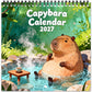 Funny Capybara Calendar 2027
