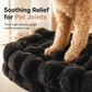 Thickened Warm Winter Pet Mat Soft Faux Rabbit Fur Non Slip Dog and Cat Bed Cushion 75x75cm