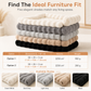 Thickened Warm Winter Pet Mat Soft Faux Rabbit Fur Non Slip Dog and Cat Bed Cushion 75x75cm