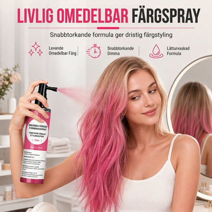 💇 TIDSBEGRÄNSAT ERBJUDANDE – 50 % RABATT 🌈 Tillfälligt hårfärgningsspray – Omedelbar, livaktig färg ✨