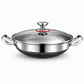 🍳 BEGRÄNSAT ERBJUDANDE 50% RABATT! 🥘 Förtjockad wokpanna i rostfritt stål – Non-stick, platt botten, dubbla handtag ✨