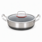 🍳 BEGRÄNSAT ERBJUDANDE 50% RABATT! 🥘 Förtjockad wokpanna i rostfritt stål – Non-stick, platt botten, dubbla handtag ✨