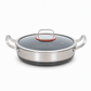 🍳 BEGRÄNSAT ERBJUDANDE 50% RABATT! 🥘 Förtjockad wokpanna i rostfritt stål – Non-stick, platt botten, dubbla handtag ✨