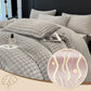 🛏️ 50 % RABATT NU! ✨ Vinterfluffigt mjölkvelour-sängklädesset – ultramjukt termiskt design med modernt broderi för mysiga sängkläder 🏠❄️