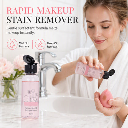 🔥50 % RABATT NU! 🧼Rengöring för sminkborstar och svampar – Snabb fläckborttagning, pH-balanserad och skonsam ✨