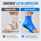 🦶❄️ 3D Gel-kylstrumpa för fotled – Kompressionsstöd för kyl- & värmeterapi vid svullnad och stukning 🩹