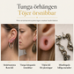 💎 Tidsbegränsad 50% rabatt! 💛 Minimalistiska böjda trekants-öronkrypare, med infattade strassstenar ✨
