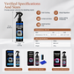 🚗 Nanokeramisk reparationsspray för bil – Hydrofobisk & återställer glans ✨💦