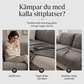 Griplöst mjukt sofföverdrag för dynor