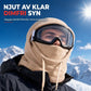 ❄️🧣 Varm Vinterbalaklava för Skidåkning – Skydda Ansikte, Huvud & Hals mot Kylan