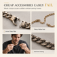 ✨ 50 % RABATT NU! 👑 Exklusivt pansararmband för herr i sandguld – Klockspänne & matt sandblästrad finish 💎