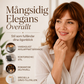Minimalistisk justerbar initialring för kvinnor